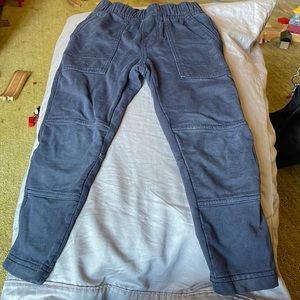 Tea blue pants elastic waist 3T EUC